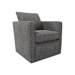 Small grey accent chair