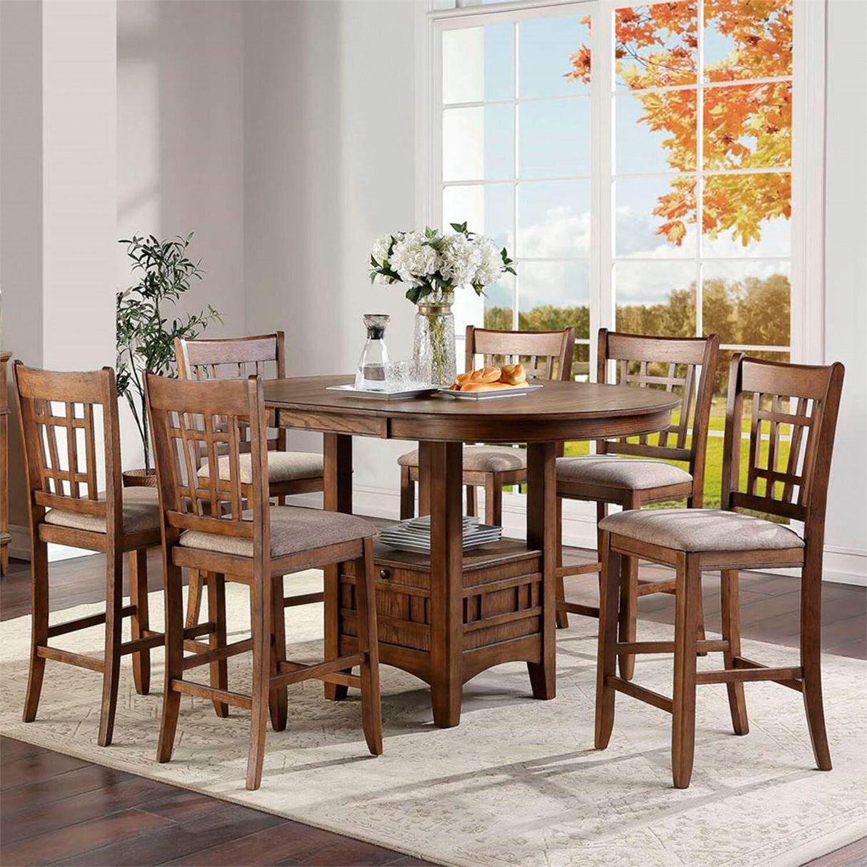 Santa Rosa II 5 Piece Pub Dining Set - QK1017389_LIBF_LF1_RM