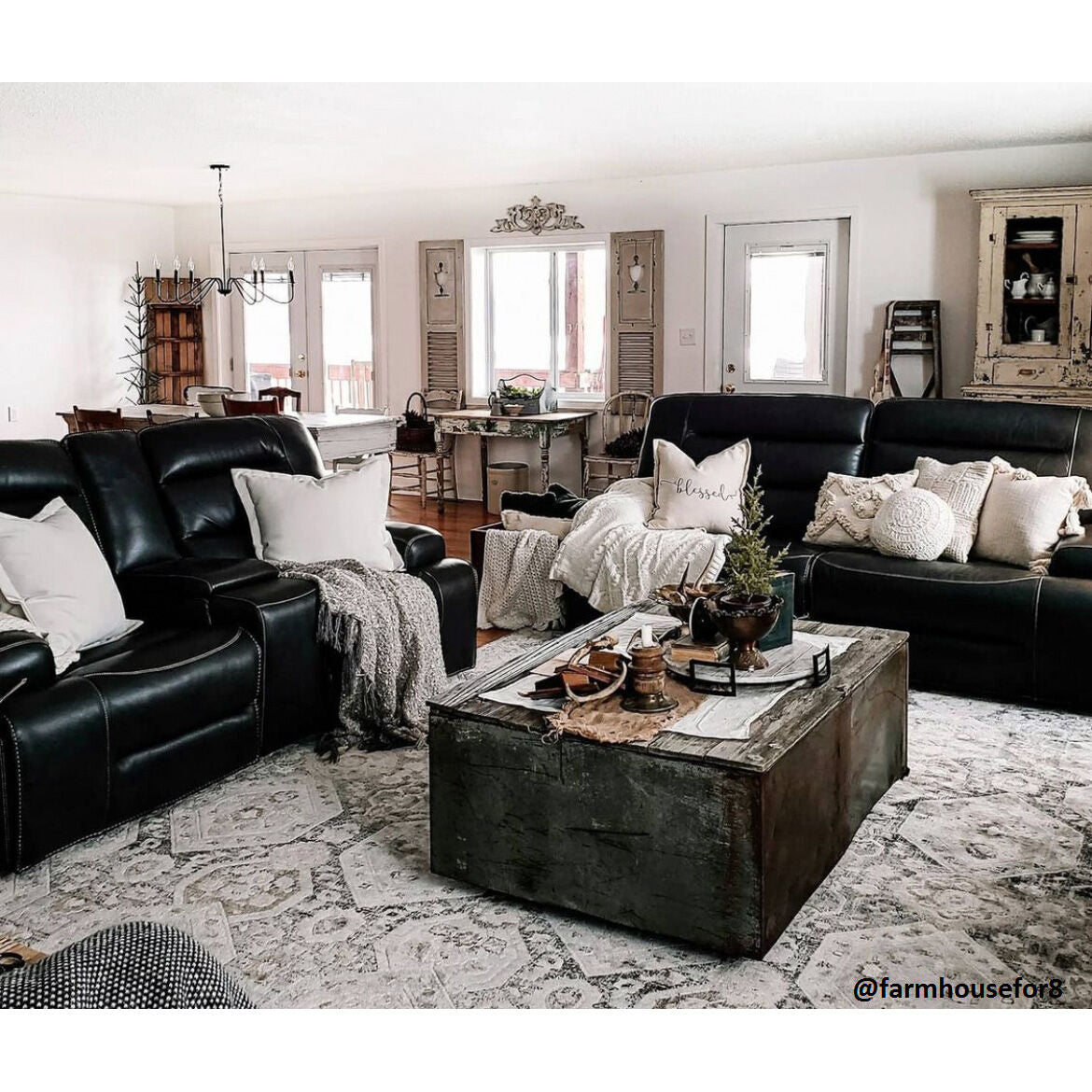 Triton Power Plus Reclining Console Loveseat - QK1023923_MAWA_LF1_RM