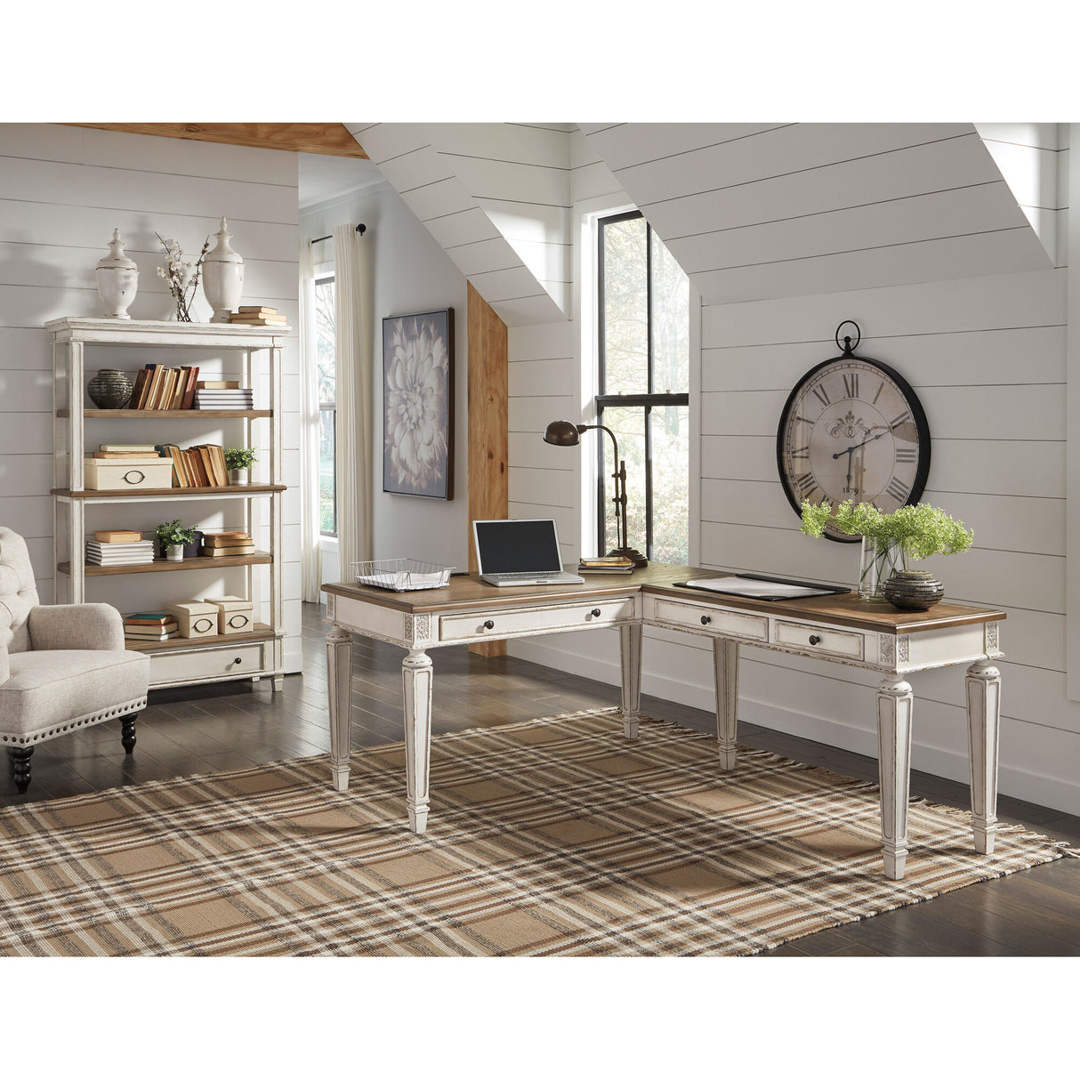 Realyn 2 Piece Desk - QK1026416_ASHL_LF1_RM