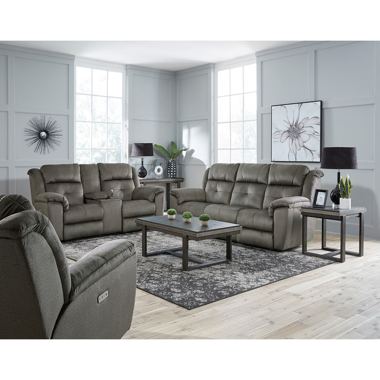 Vista Power Plus Reclining Console Loveseat - QK1027154_SOMO_LF2_RM
