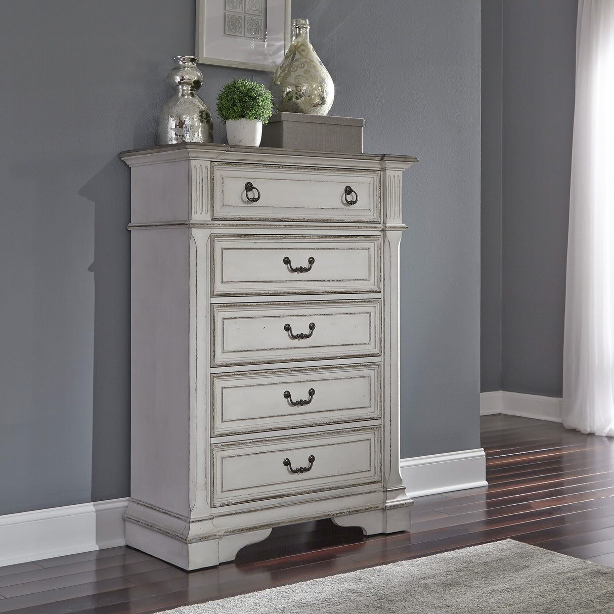 Abbey Park 5 Drawer Chest - QK1032076_LIBF_LF1_RM