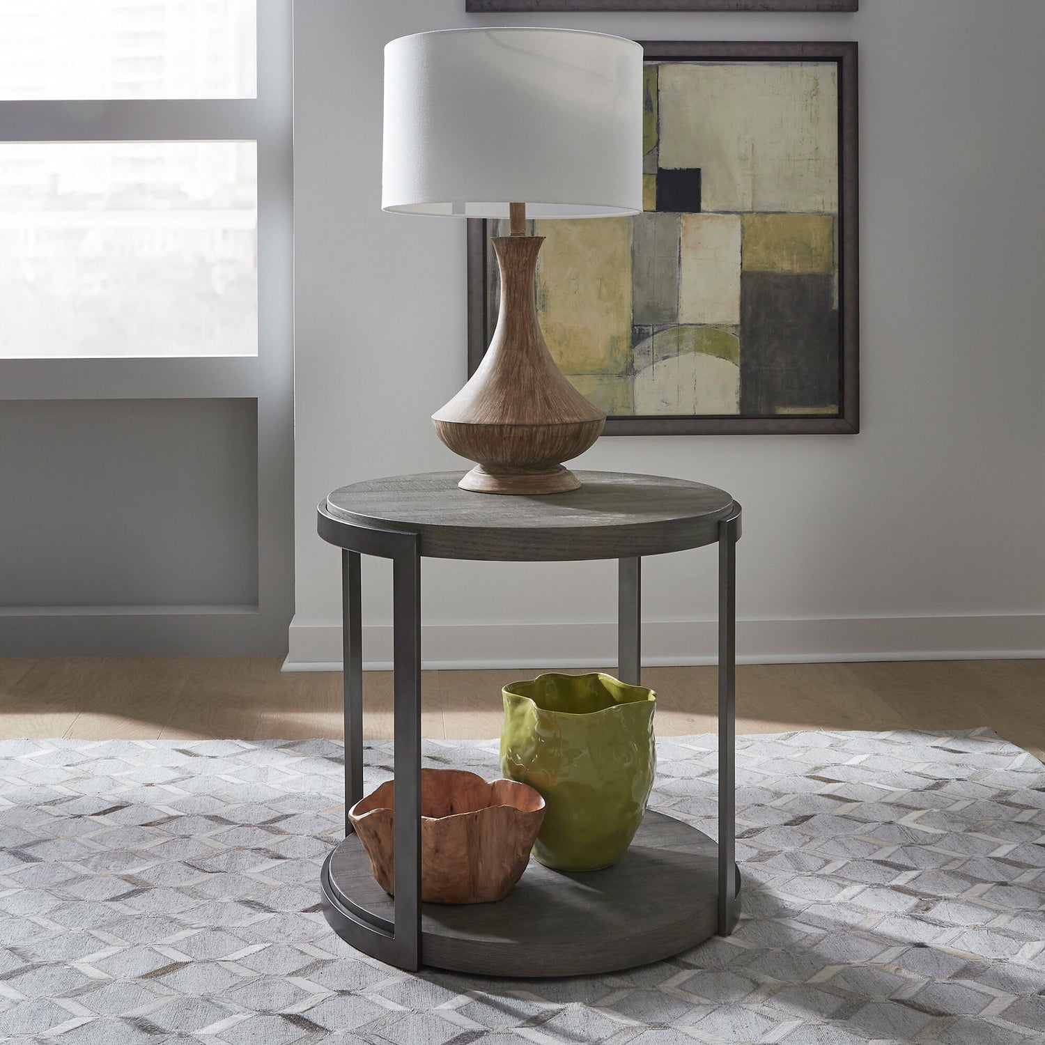 Modern View Round End Table - QK1032247_LIBF_LF1_RM