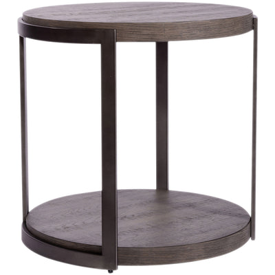 Modern View Round End Table
