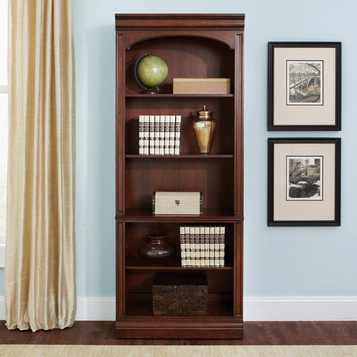 Brayton Manor Open Bookcase - QK1033341_LIBF_LF1_RM