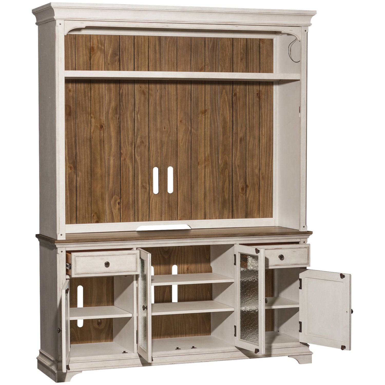 Morgan Creek 68 Inch Console and Hutch - QK1034554_LIBF_OPN_OL