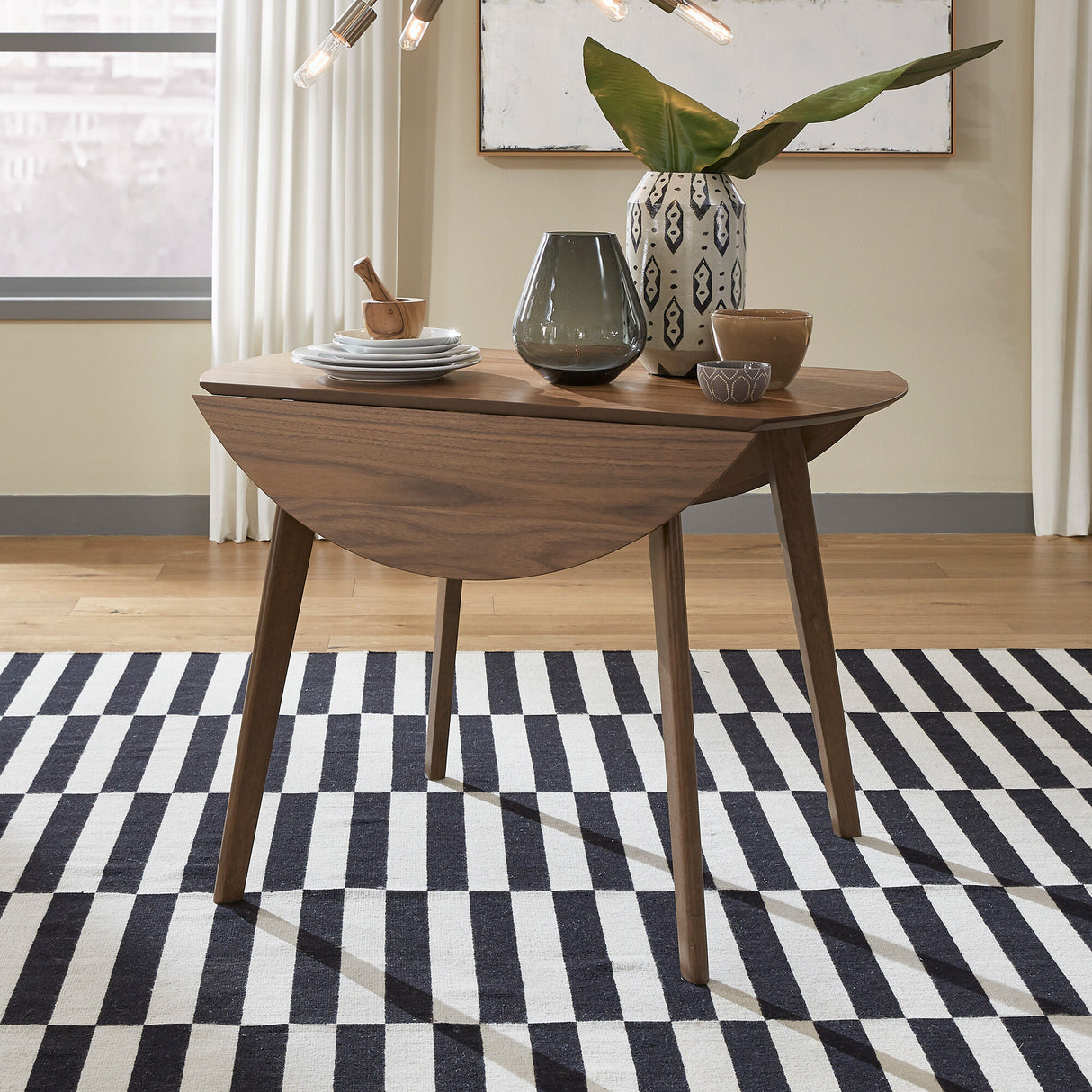 Space Savers Drop Leaf Dining Table - QK1036701_LIBF_LF1_RM