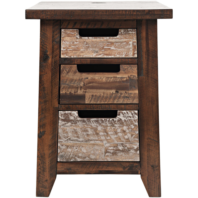 Painted Canyon Power Chairside Table - QK1037904_JOFR_PRI_OL