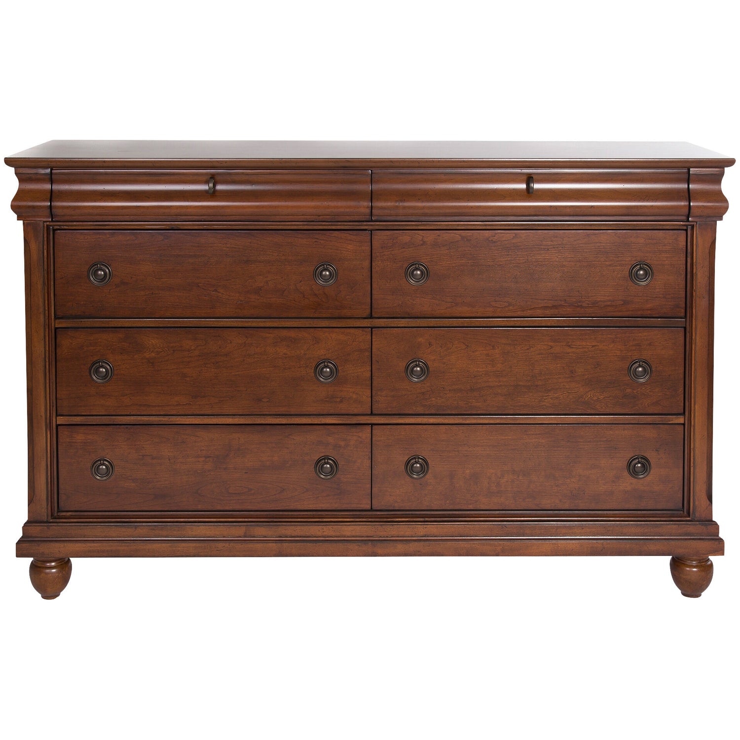 Rustic Traditions 8 Drawer Dresser - QK1043409_LIBF_PRI_OL