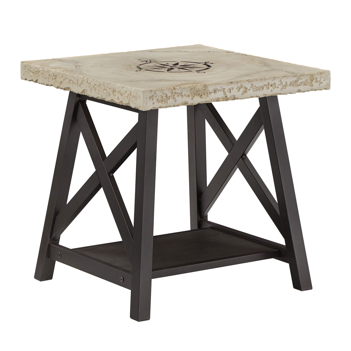 World Gray End Table Slumberland