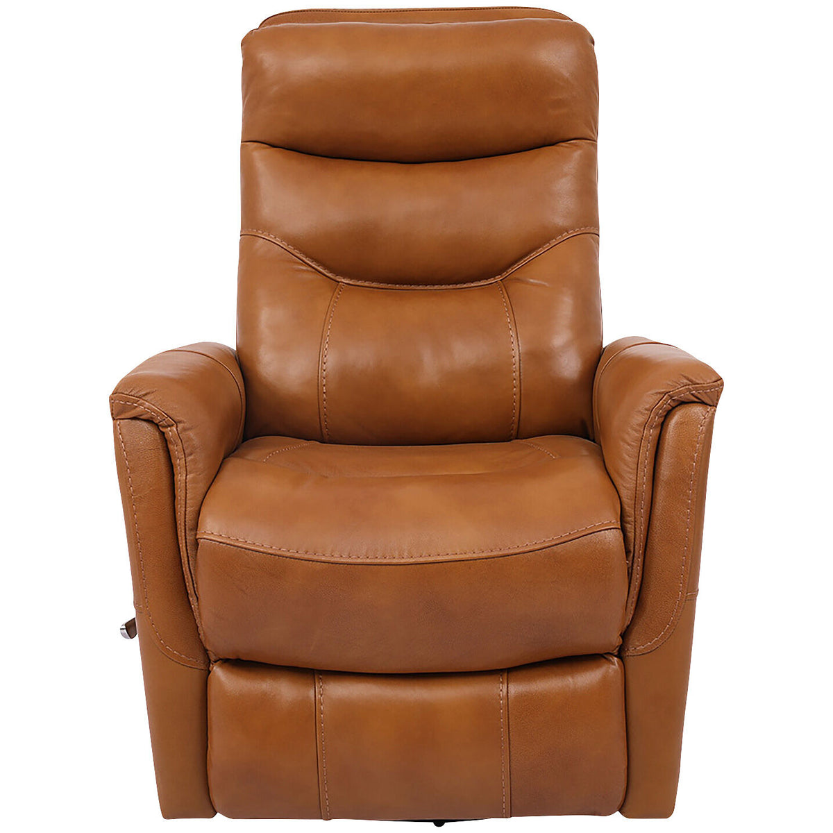 Gemini Leather Swivel Glider Recliner Slumberland