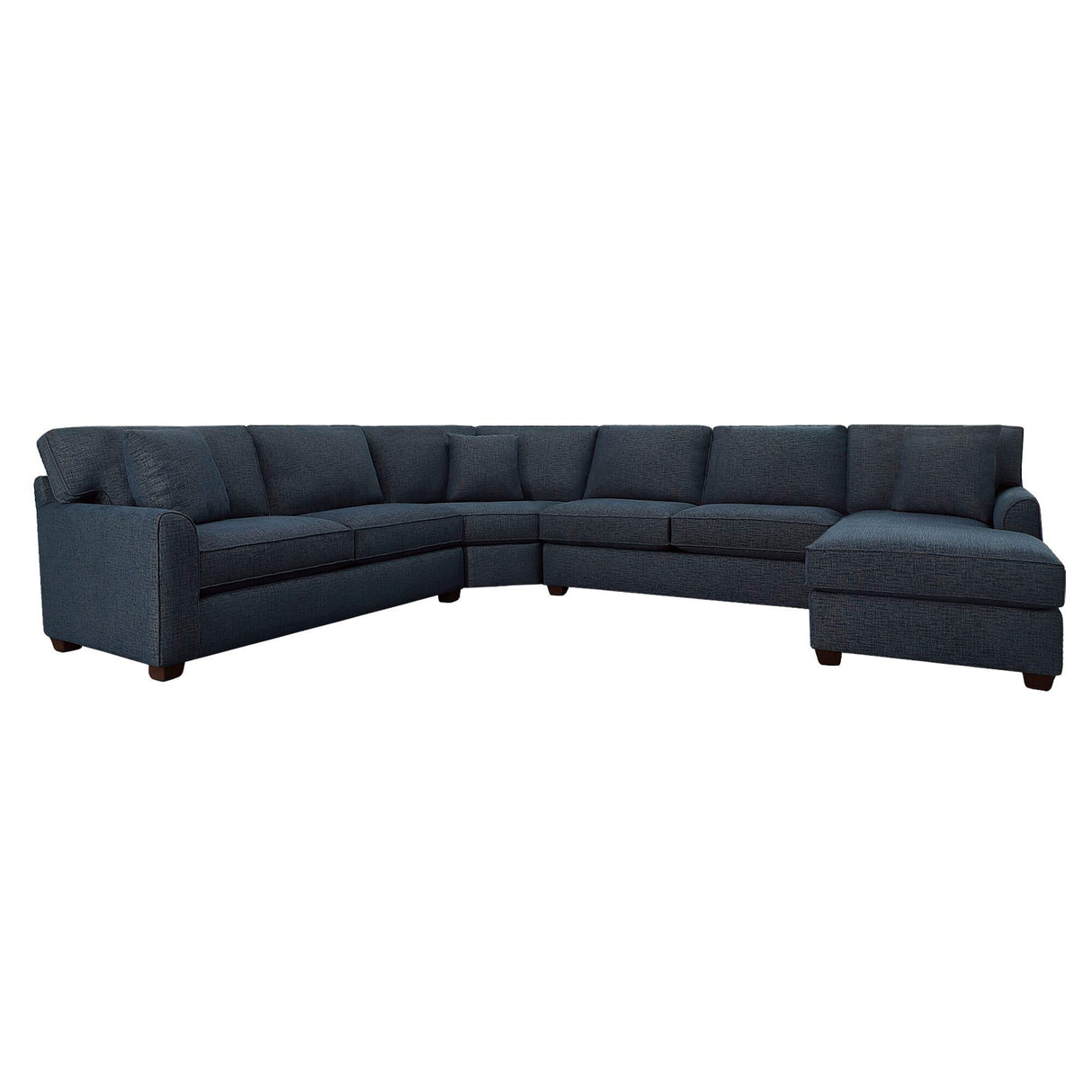 Connections Flare 4 Piece Right Chaise Wedge Sectional - QK1058483_STLI_LF1_RM