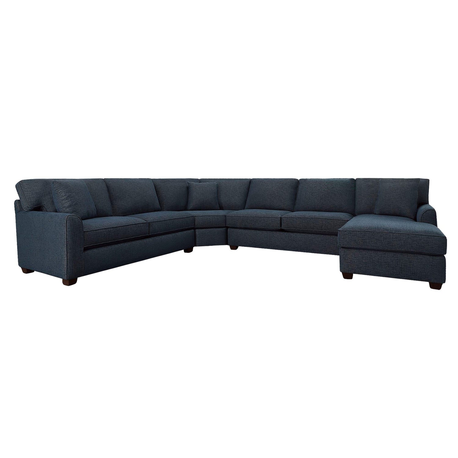 Connections Flare 4 Piece Right Chaise Wedge Sectional - QK1058483_STLI_LF1_RM