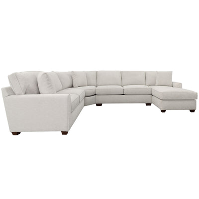 Connections Flare 4 Piece Right Chaise Wedge Sectional