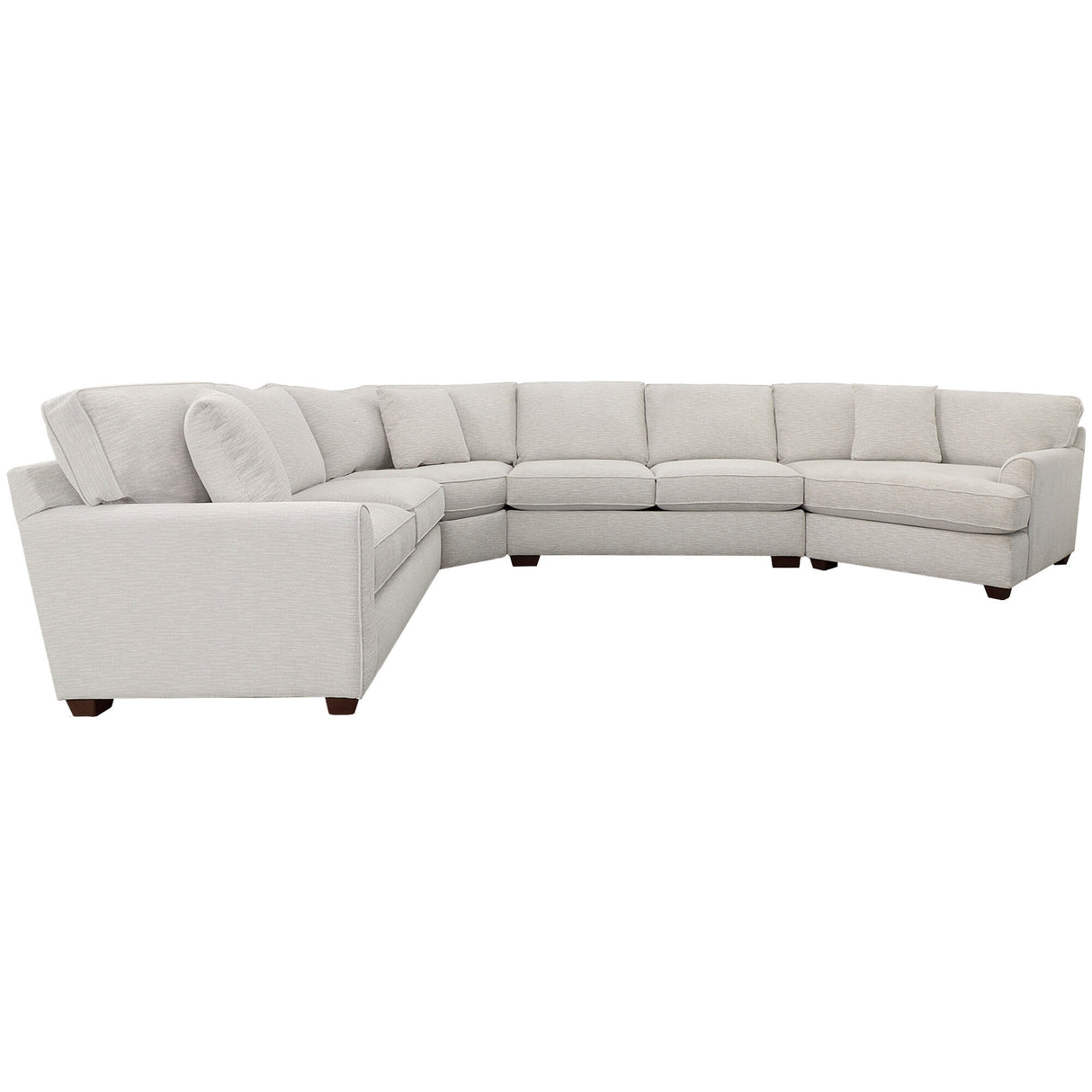 Connections Flare 4 Piece Right Cuddler Wedge Sectional - QK1058500_STLI_PRI_OL