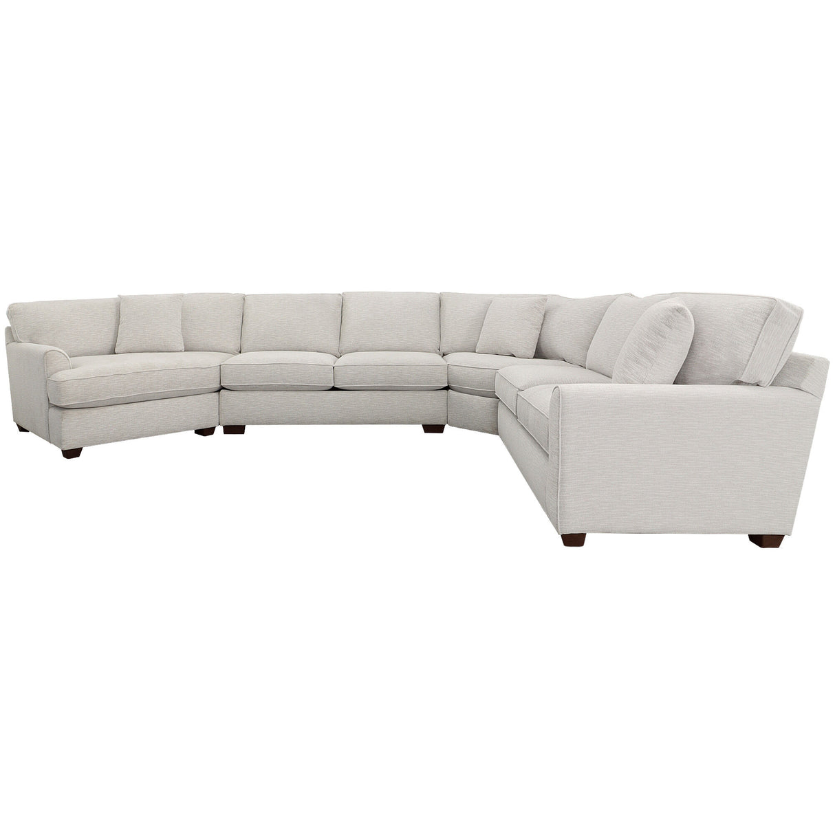 Connections Flare 4 Piece Left Cuddler Wedge Sectional - QK1058501_STLI_PRI_OL
