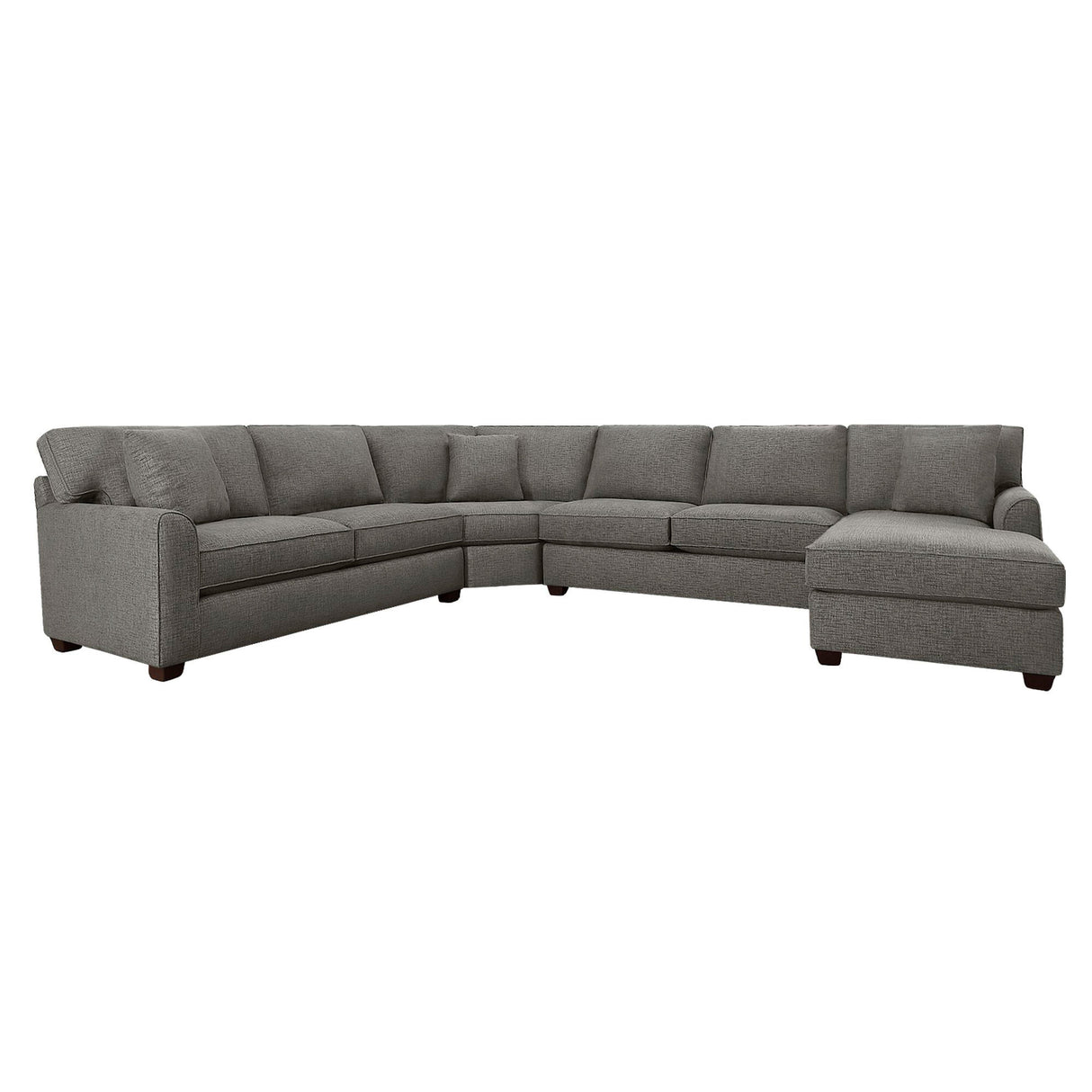 Connections Flare 4 Piece Right Chaise Wedge Sectional - QK1058513_STLI_LF1_RM
