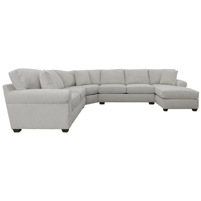 Connections Roll 4 Piece Right Chaise Wedge Sectional