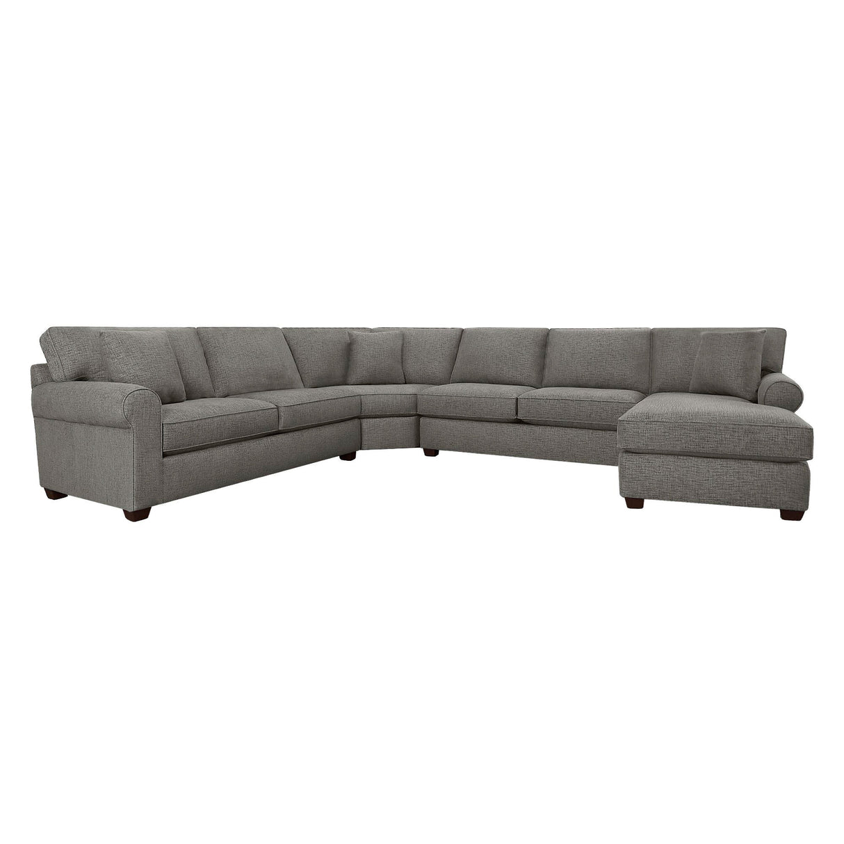 Connections Roll 4 Piece Right Chaise Wedge Sectional - QK1058600_STLI_LF1_RM