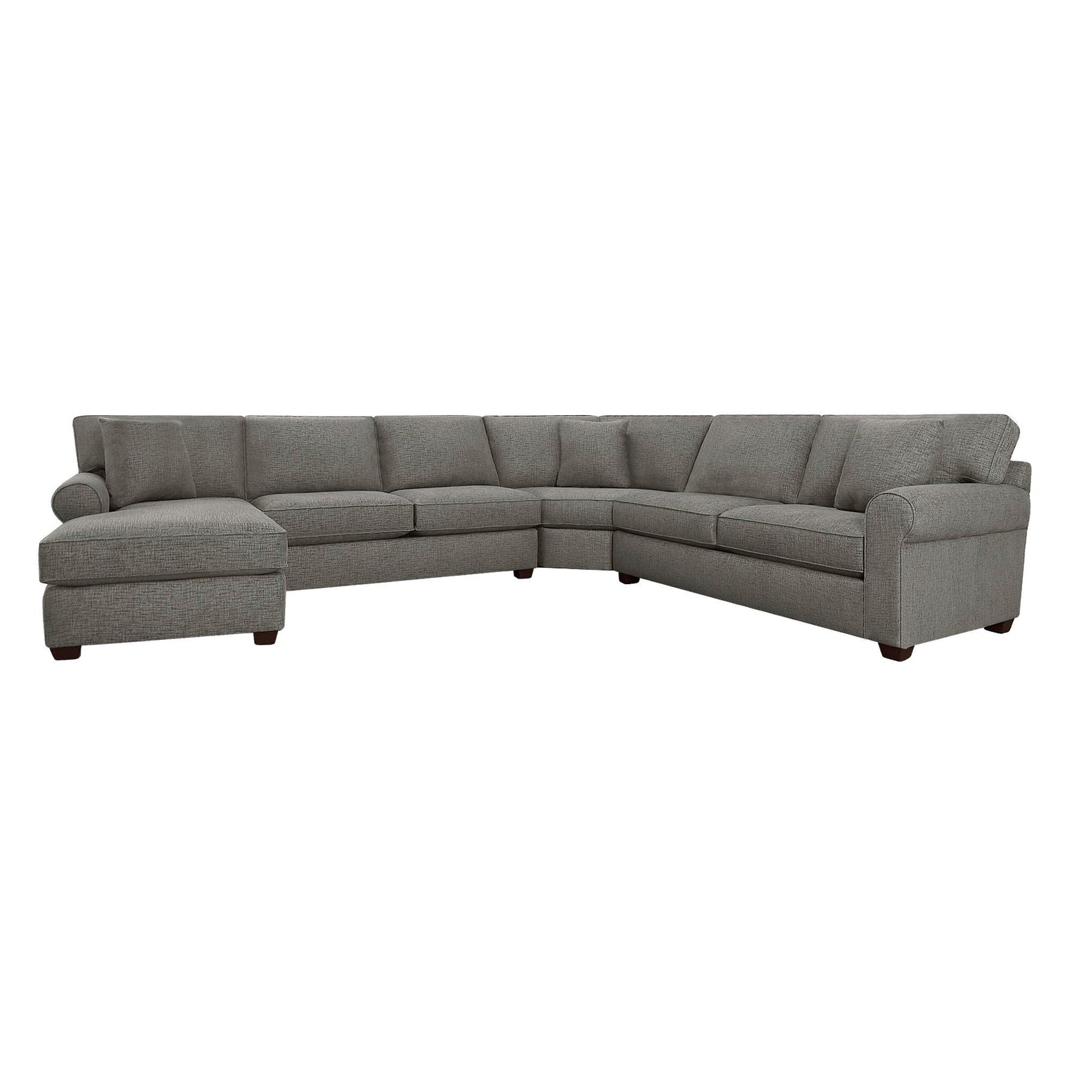 Connections Roll 4 Piece Left Chaise Wedge Sectional - QK1058601_STLI_LF1_RM