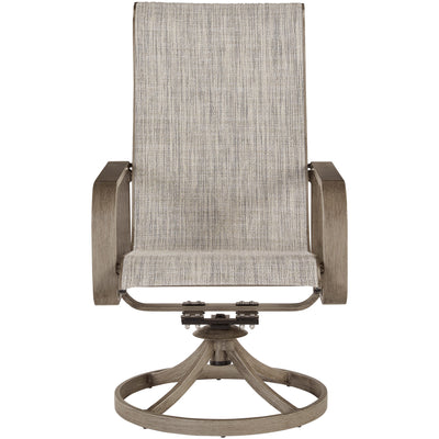 Beach Front Sling Swivel Chair