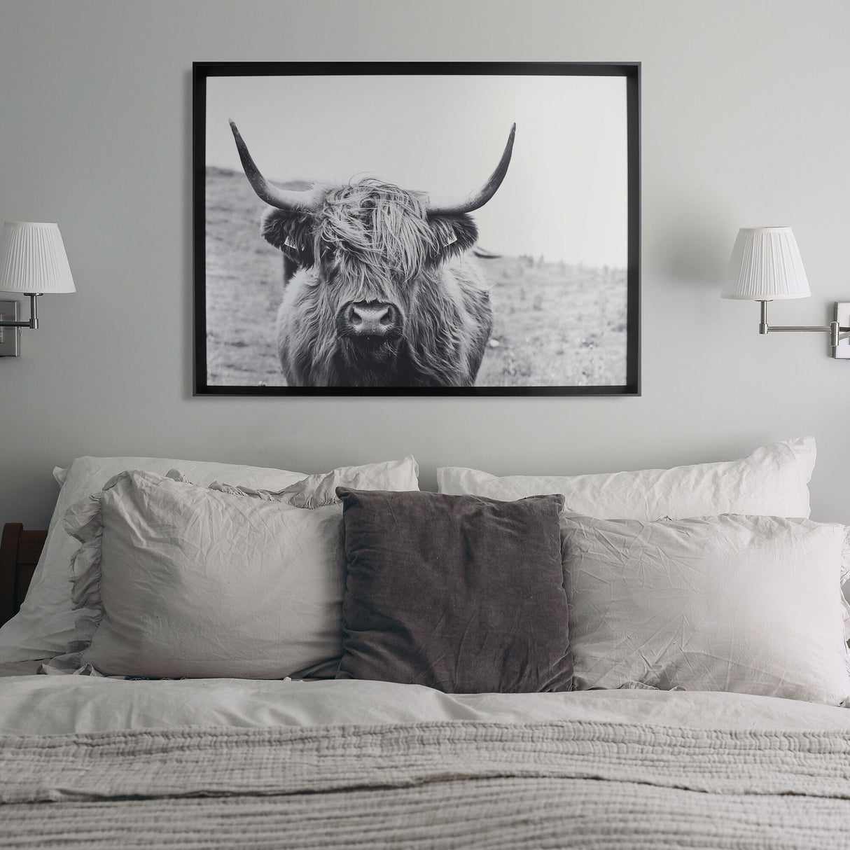 Staring Gaze Bull Wall Art - QK1062792_NORH_LF1_RM