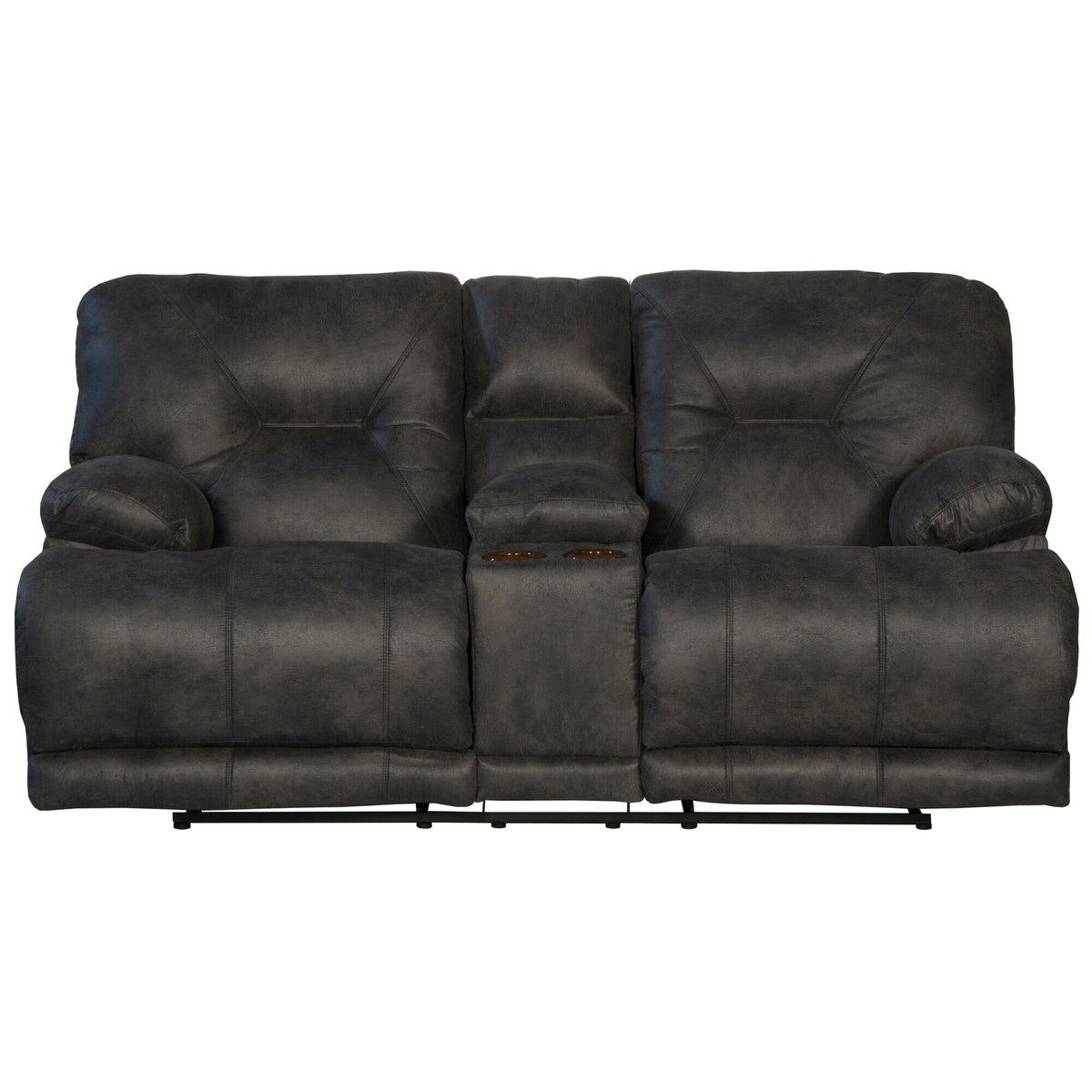 Voyager Reclining Console Loveseat Slumberland