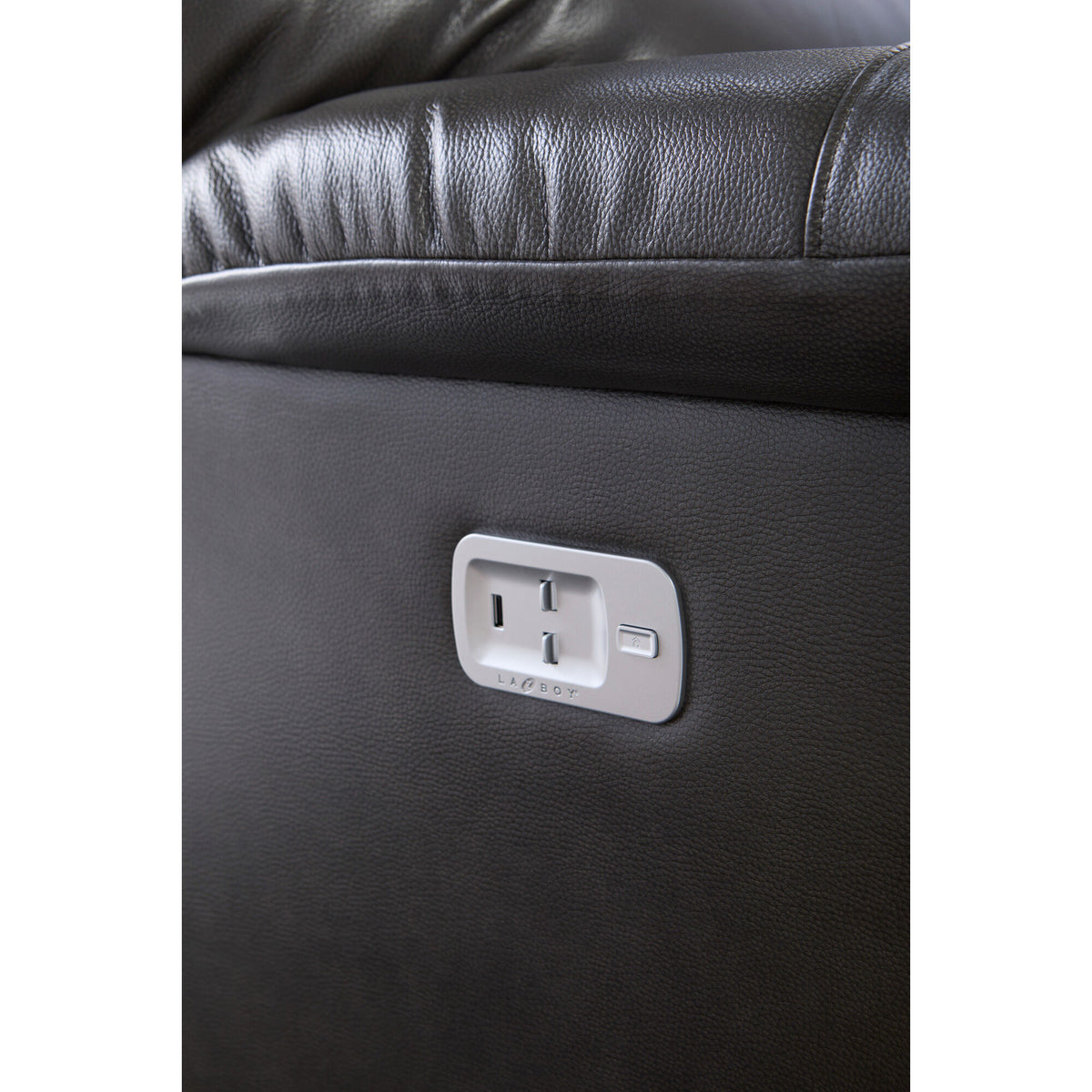 James Leather Power Plus Reclining Sofa Slumberland