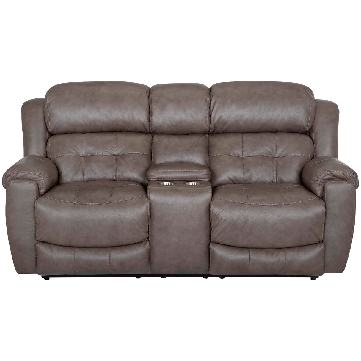 Talon Leather Reclining Console Loveseat - QK1082627_FKLN_PRI_OL