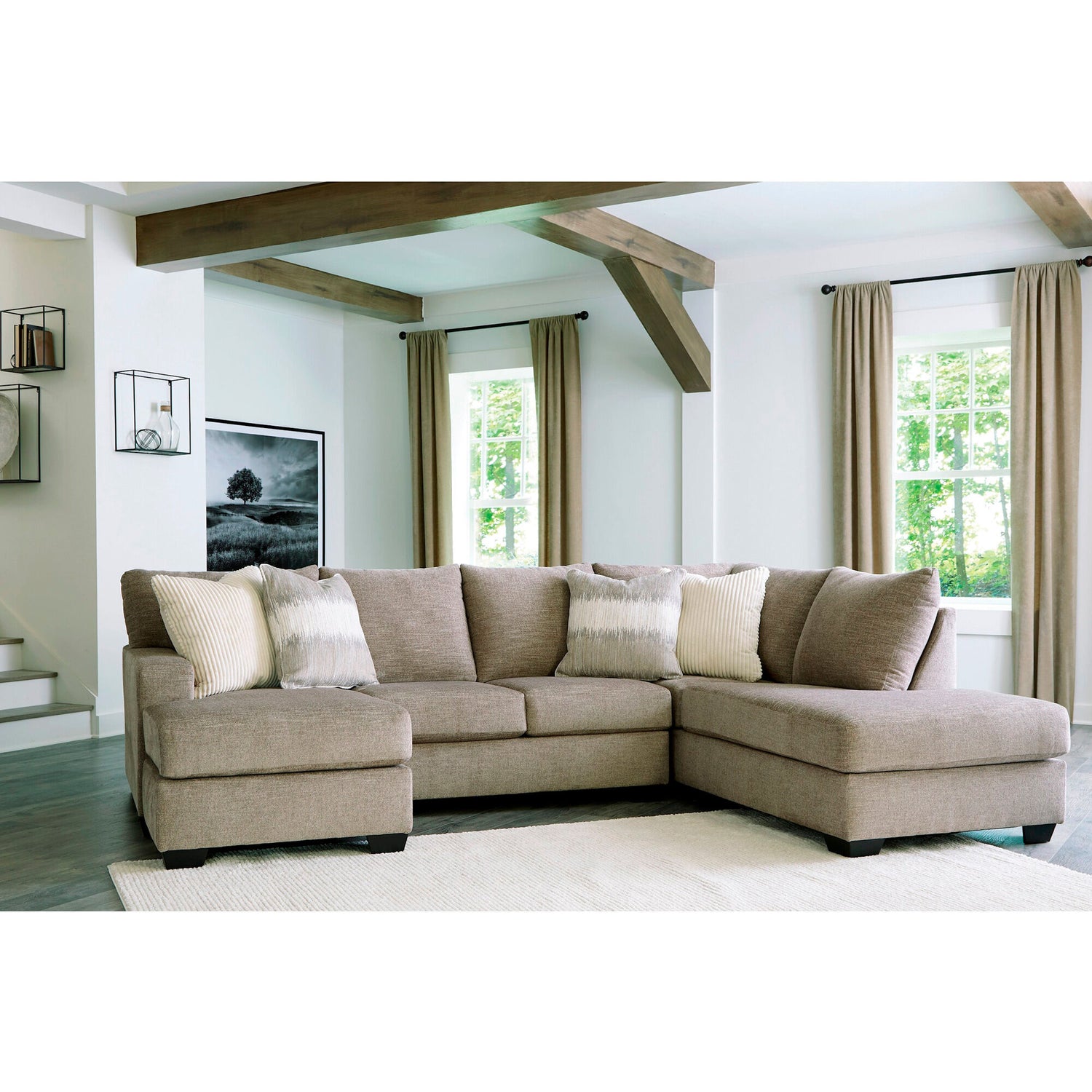 Creswell 2 Piece Left Sofa Chaise Sectional - QK1082936_ASHL_LF1_RM