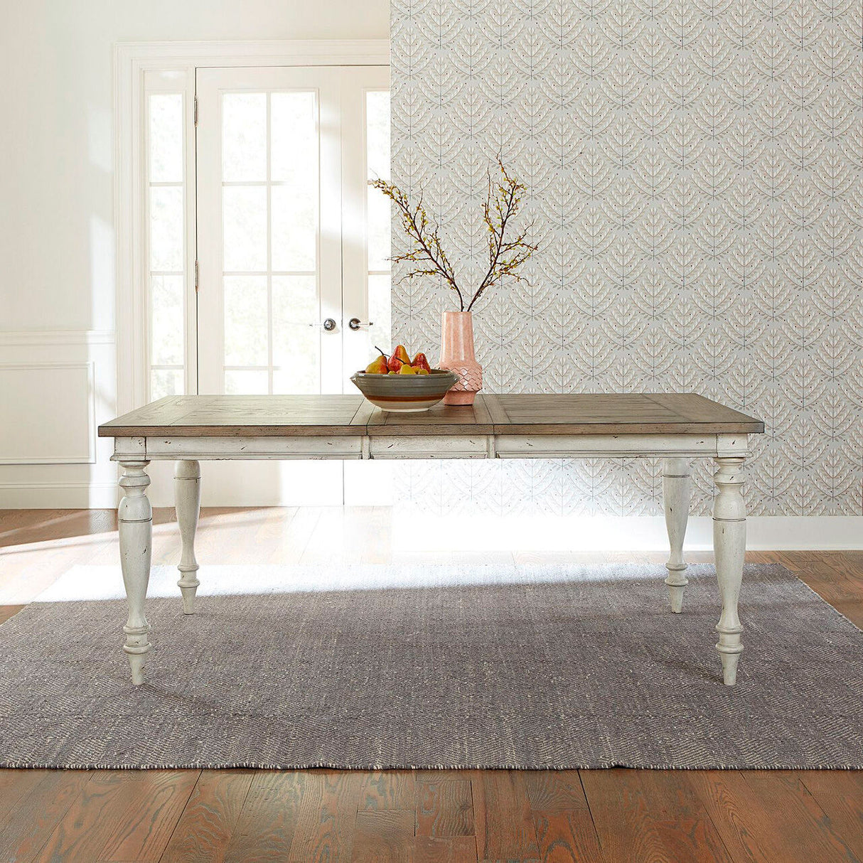 Whitney Rectangular Leg Dining Table - QK1084477_LIBF_LF1_RM
