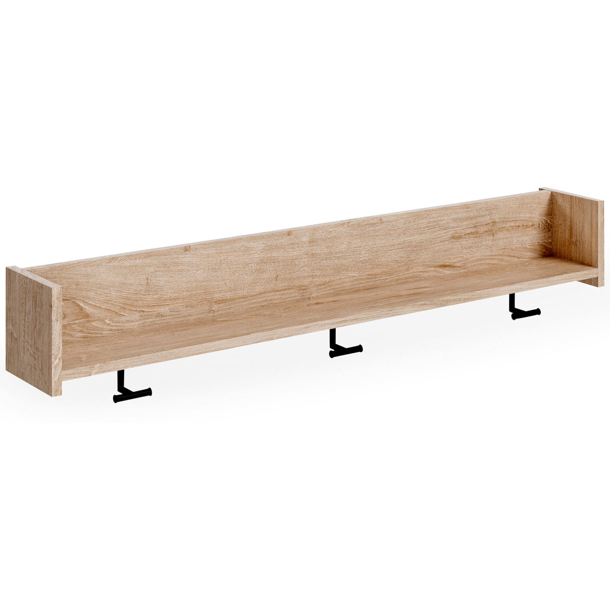 Oliah Shelf Wall Mounted Coat Rack - QK1084769_ASHL_AFR_OL