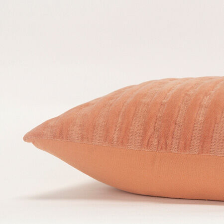 Velvet Mod Stripe Down Filled Lumbar Pillow - QK1085706_HOMT_SW3_SW