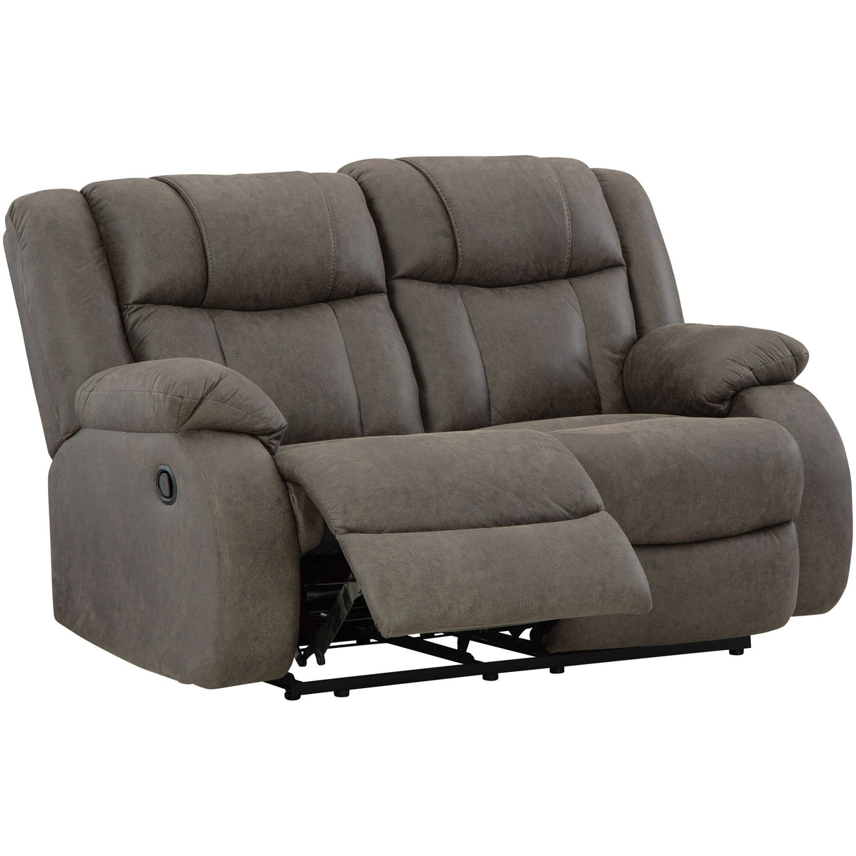 First Base Reclining Loveseat - QK1086602_ASHL_OPN_OL