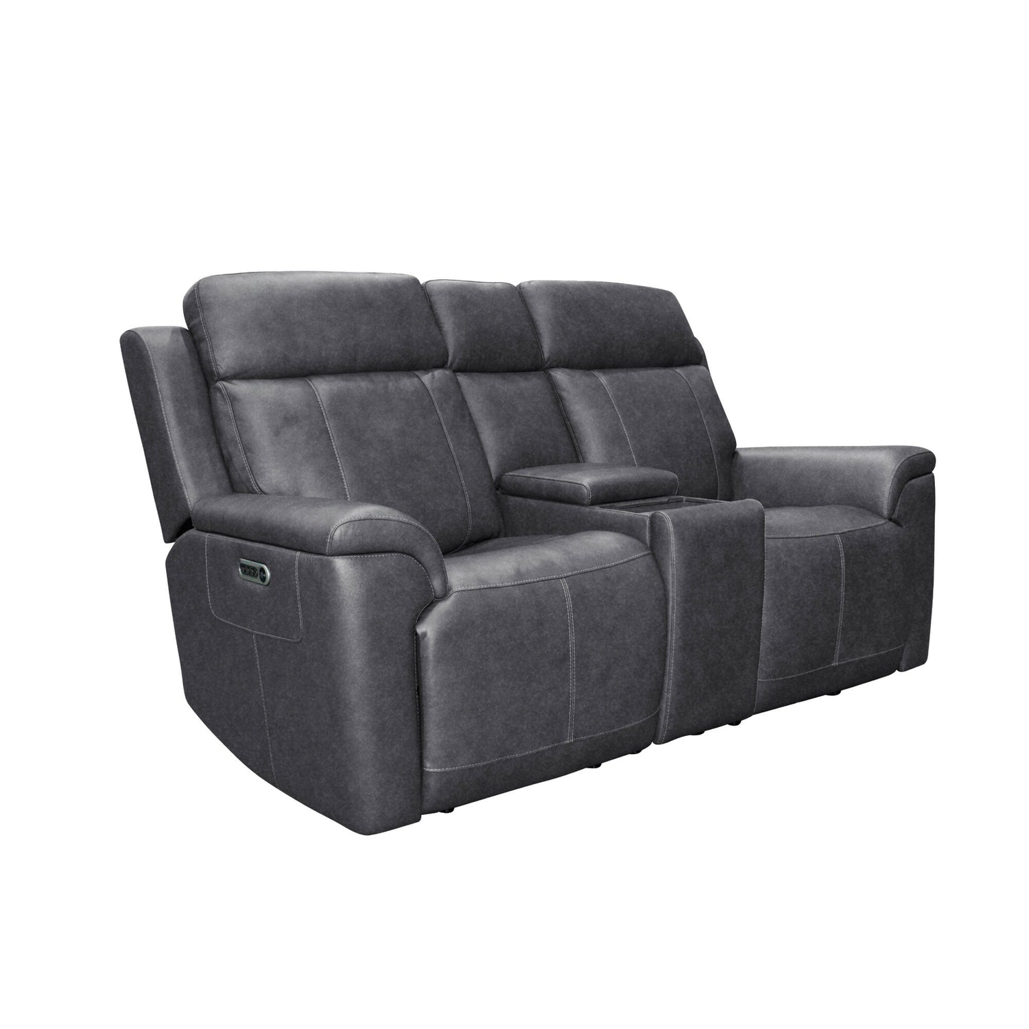 Amelia Power Reclining Console Loveseat with Power Headrests & Lumbar - QK1086629_FLXS_AFR_OL