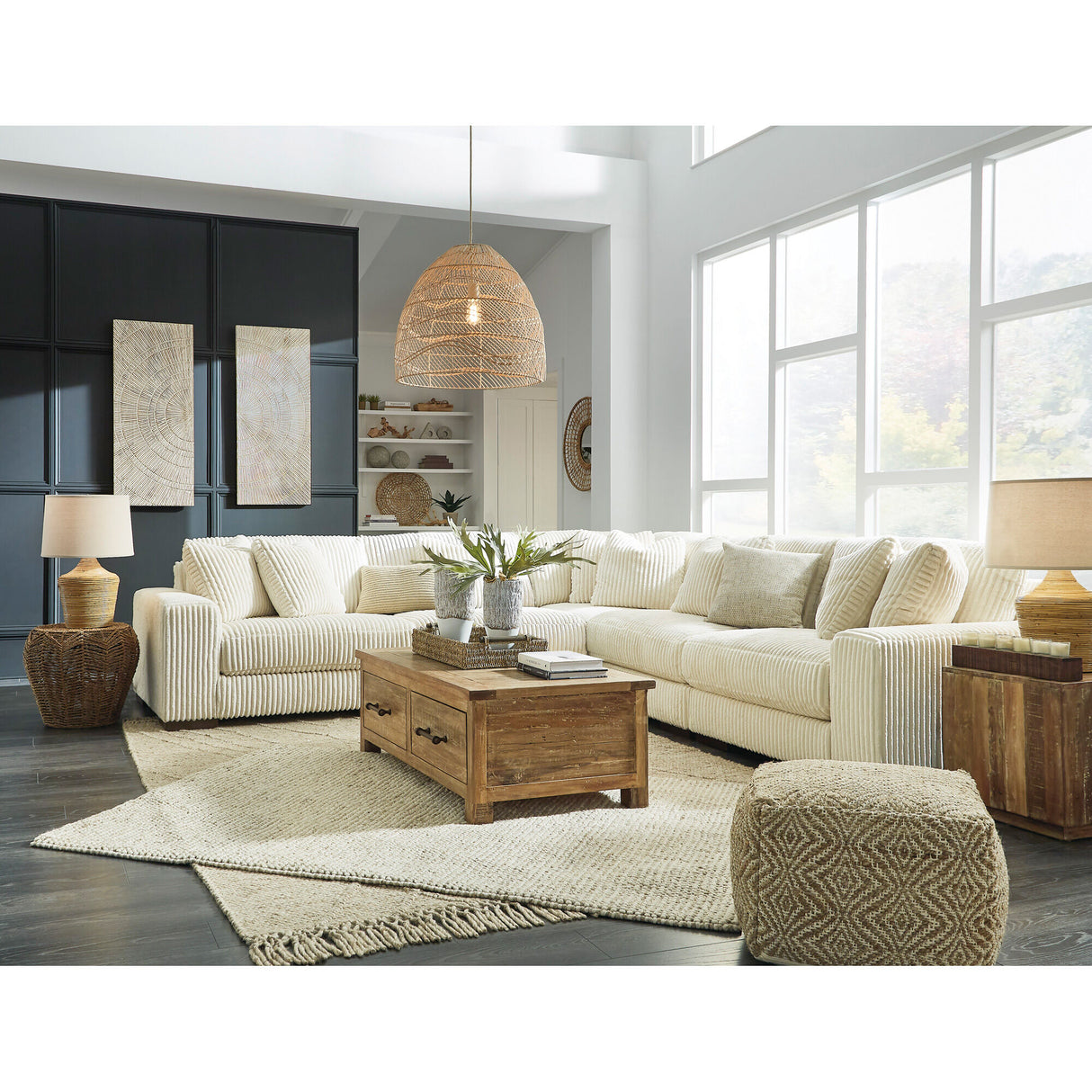 Lindyn 5 Pc Sectional - QK1088047_ASHL_LF1_RM