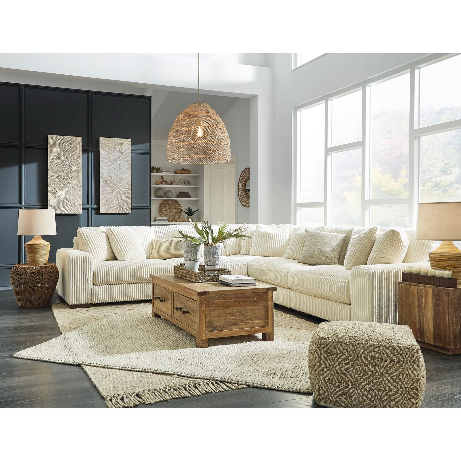 Lindyn 5 Pc Sectional - QK1088047_ASHL_LF1_RM