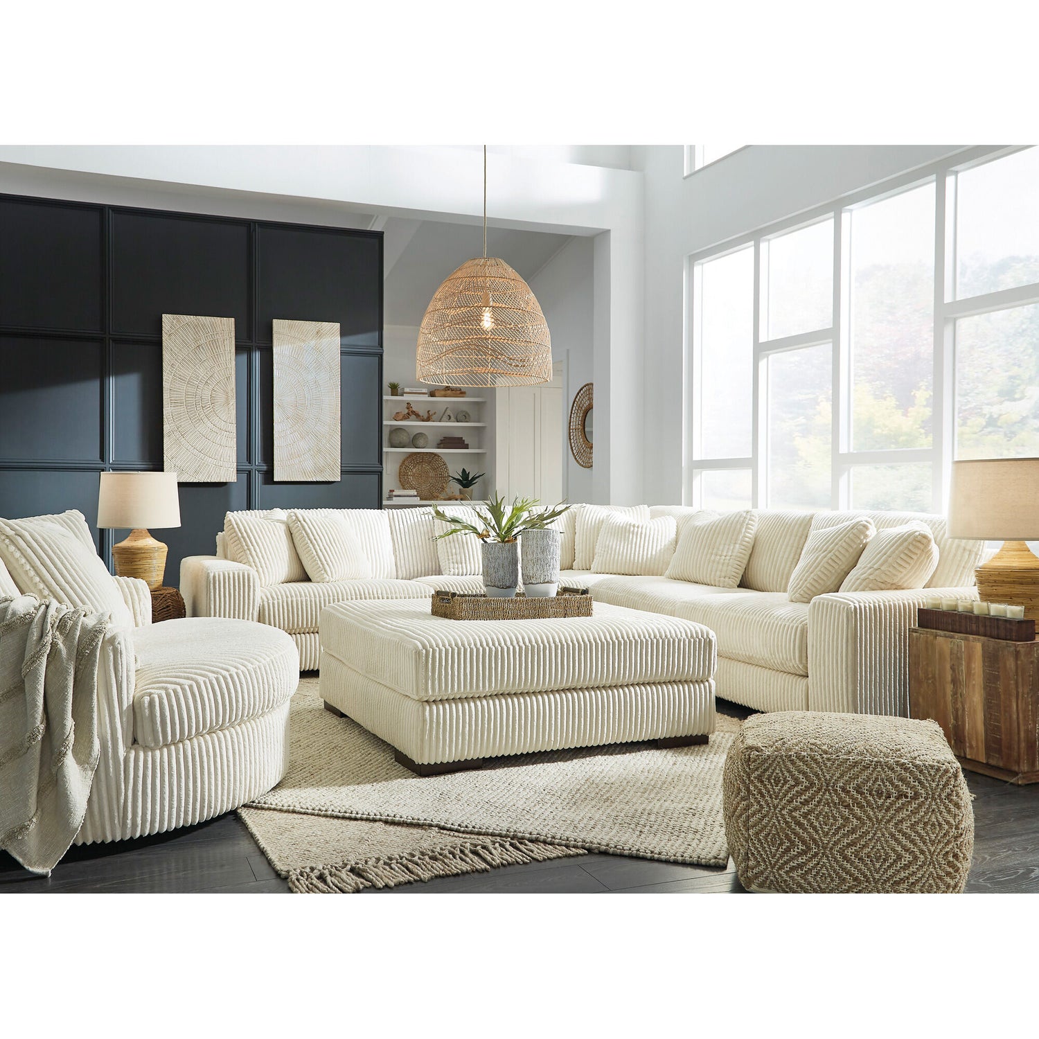Lindyn 5 Pc Sectional - QK1088047_ASHL_LF3_RM