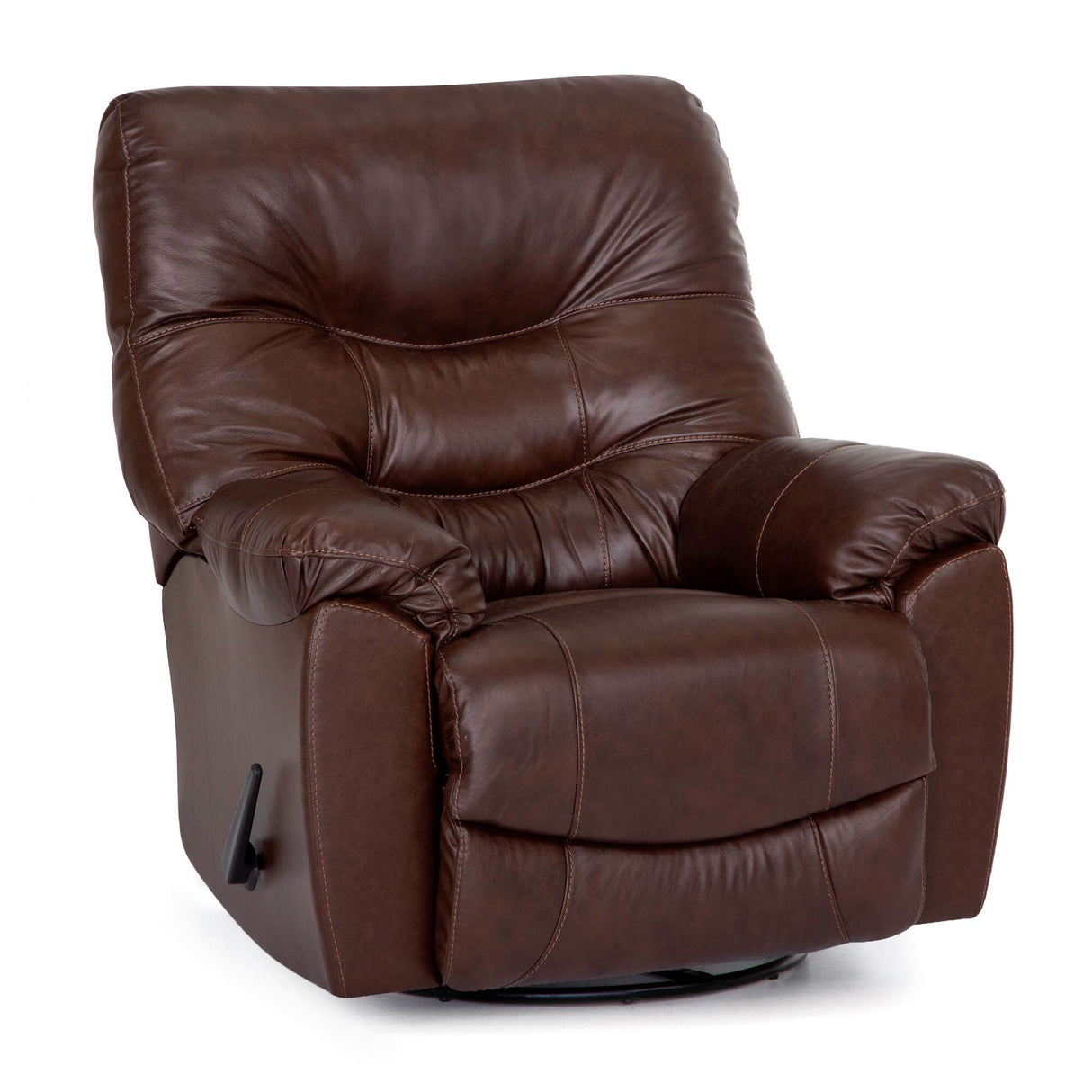 Yogi Leather Swivel Recliner - QK1088087_FKLN_PRI_OL