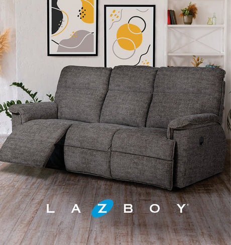 Upholstered La-Z-Boy sofa