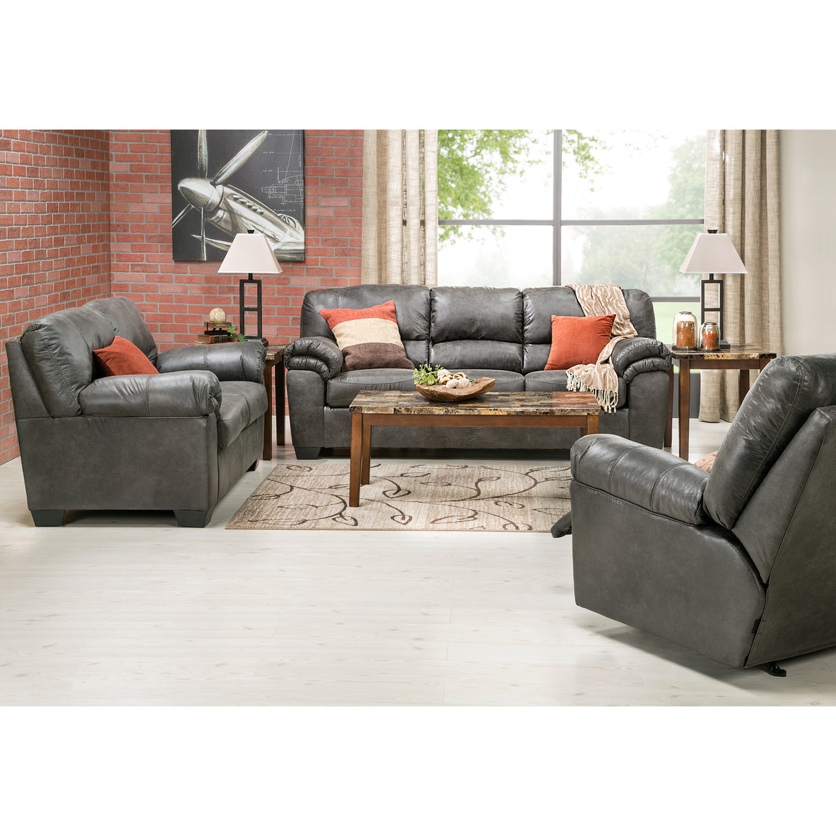Redmond Sofa - 1200138_ASHL_LF2_RM
