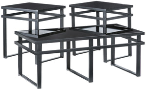 Laney Glass Set of 3 Tables