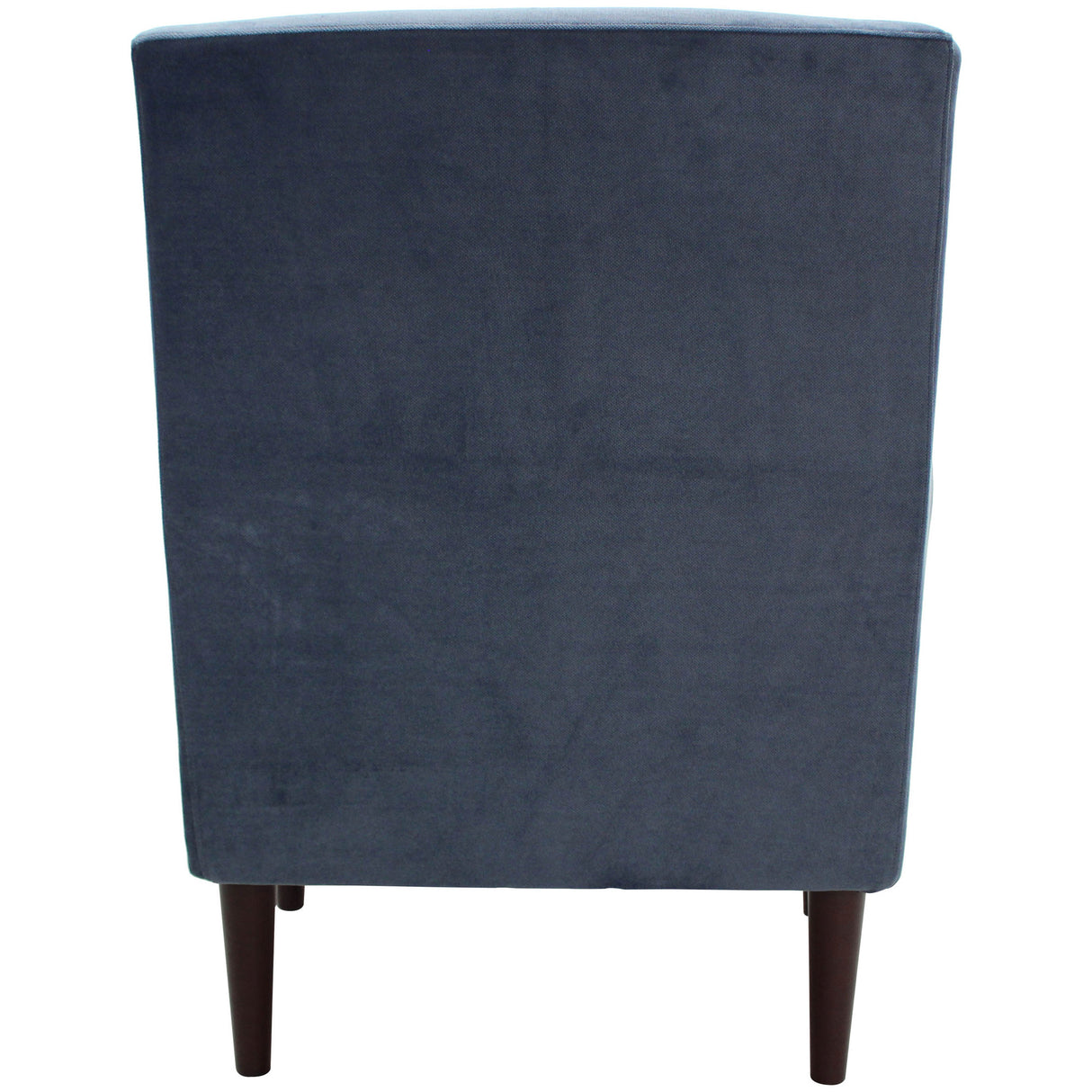 Back view of Ellis Navy Accent Chair