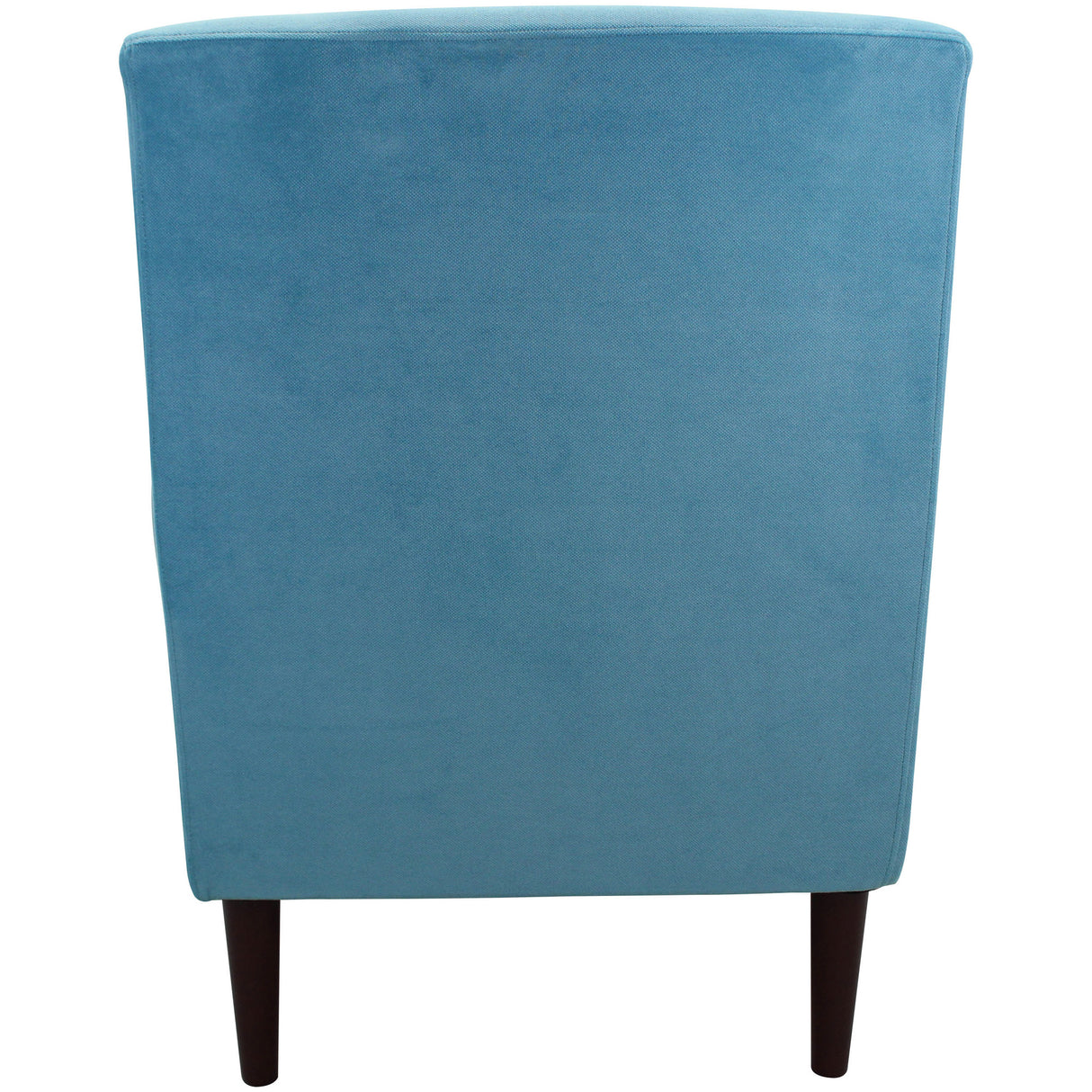 Back view of Ellis Turquoise Accent Chair