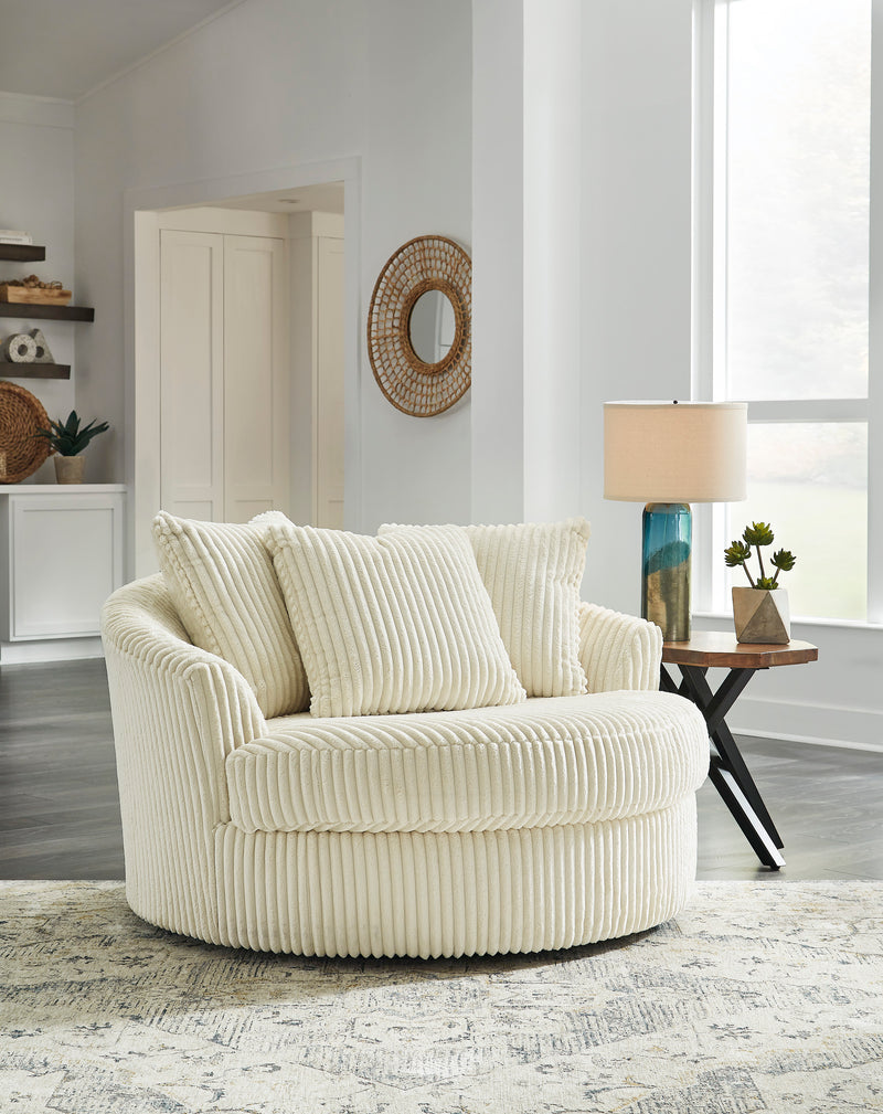 Living Home Theater chaise lounge in living room