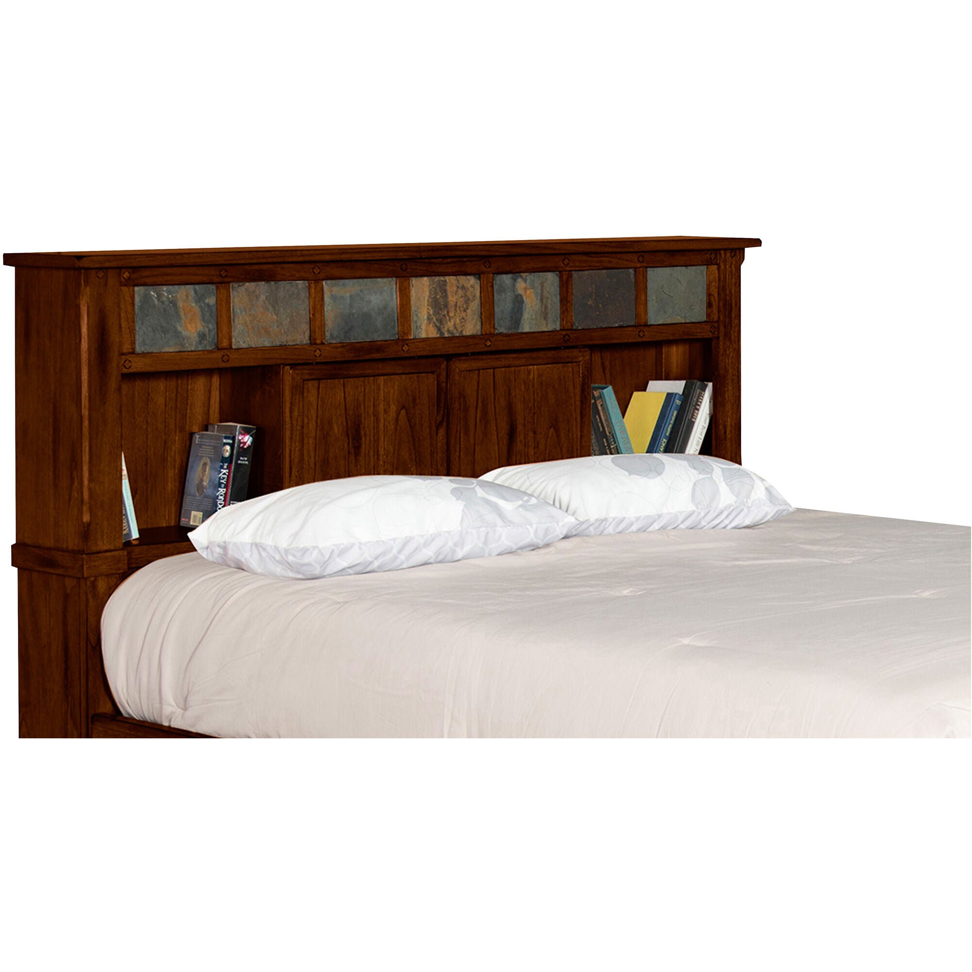 Sante Fe Bookcase Headboard - Thumbnail 4