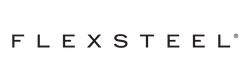 Flexsteel logo on a white background