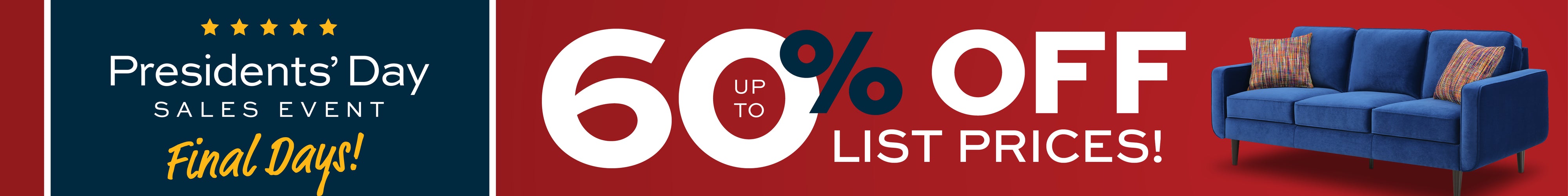 Presidents' Day Furniture Sales 2025 Slumberland