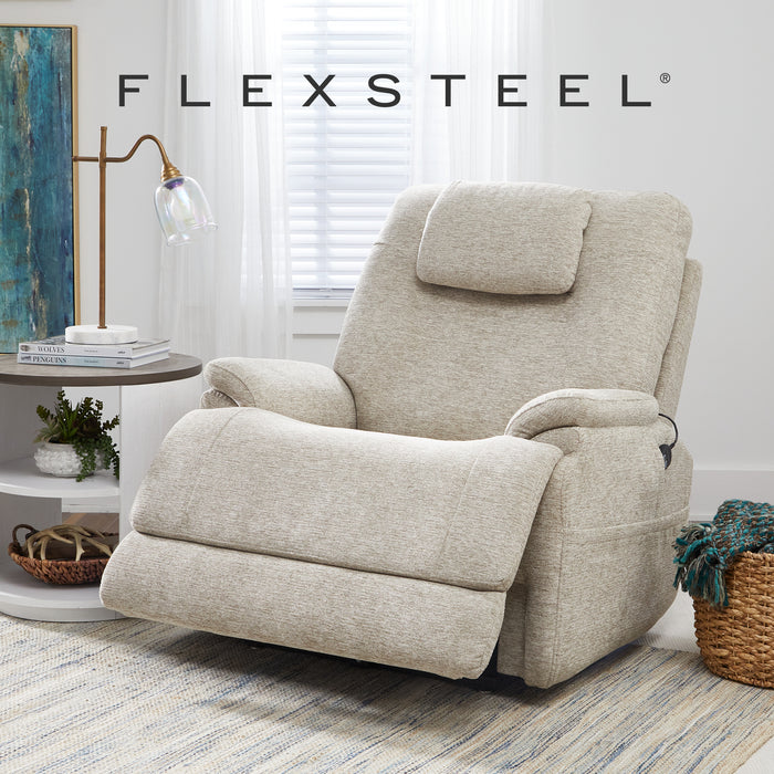 Flexsteel Zecliner Power Lift Recliner in a living room