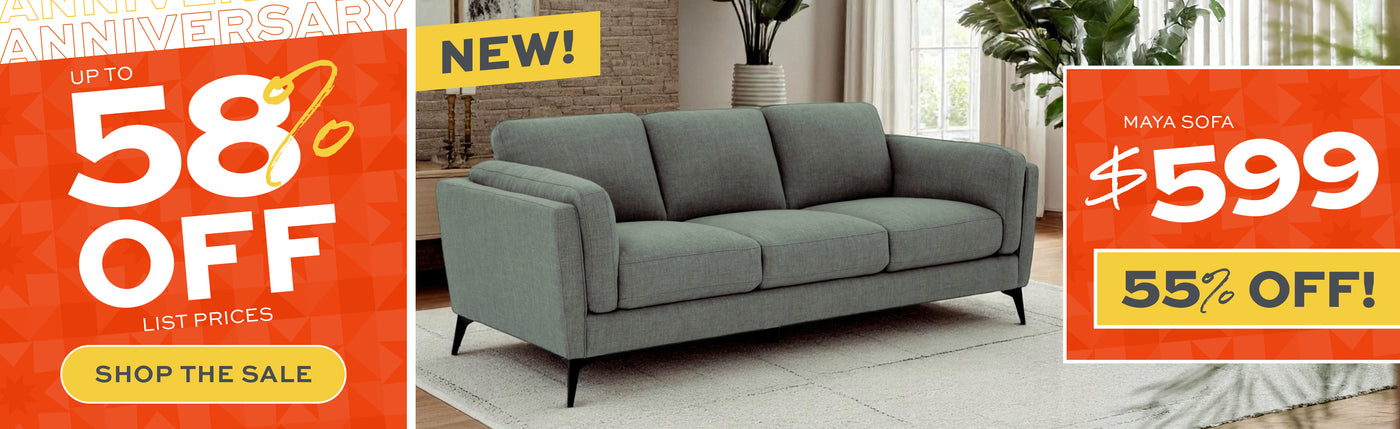 Up to 58% off list prices
